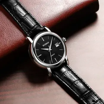 RUIMAS Fashion Mens Quartz Watches Sapphire Sport Wristwatch Waterproof Large Dial Business Casual Watch Clock Montre Homme