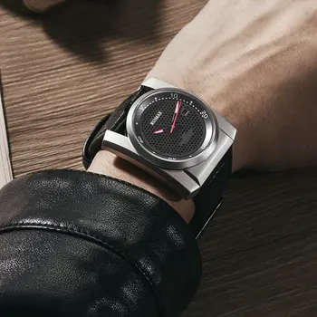 RUIMAS Luxury Men Watches Automatic Mechanical Wrist Watch for Mens Fashion Leather Business Casual Clock Montre Homme 6775