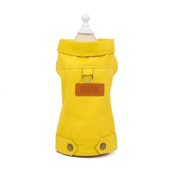 Yellow Seasons Dog Jacket by Doggy Doo Little