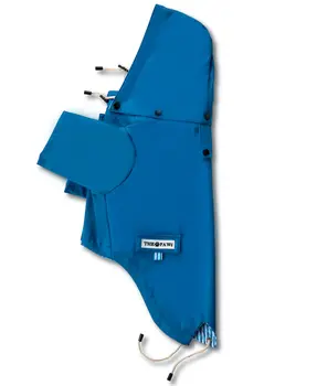 Sloane Waterproof Dog Rain Jacket (Navy) – by The Paw Co.