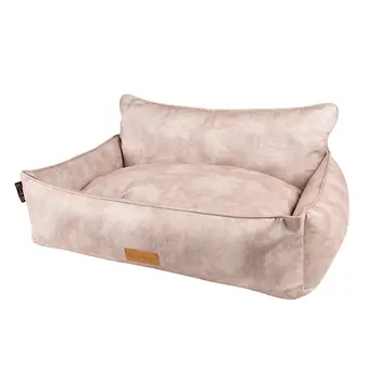 Kensington Box Dog Bed (in Cream, Chocolate, Navy or Grey) by Scruffs