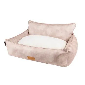 Kensington Box Dog Bed (in Cream, Chocolate, Navy or Grey) by Scruffs