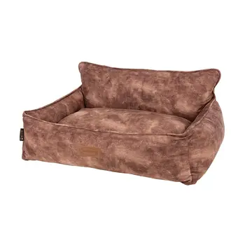 Kensington Box Dog Bed (in Cream, Chocolate, Navy or Grey) by Scruffs