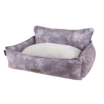 Kensington Box Dog Bed (in Cream, Chocolate, Navy or Grey) by Scruffs