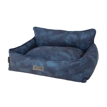 Kensington Box Dog Bed (in Cream, Chocolate, Navy or Grey) by Scruffs