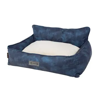 Kensington Box Dog Bed (in Cream, Chocolate, Navy or Grey) by Scruffs