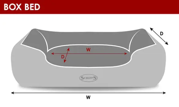 Eco Box Dog Bed (in Grey) by Scruffs