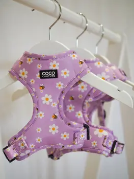"Cute As Can Be" Adjustable Dog Harness – by Coco Couture