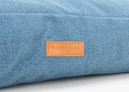 “Rayleigh” Chenille Pillow Dog Bed – by Ralph & Co
