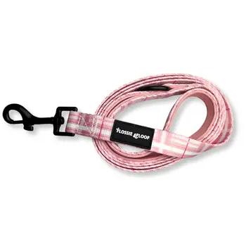 Oxford "Blush" Dog Lead – by Flossie & Floof
