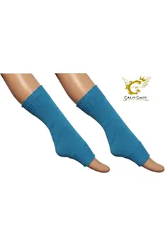Girls Turquoise Leg Warmers