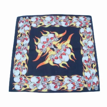 Fire and Skull Bandana