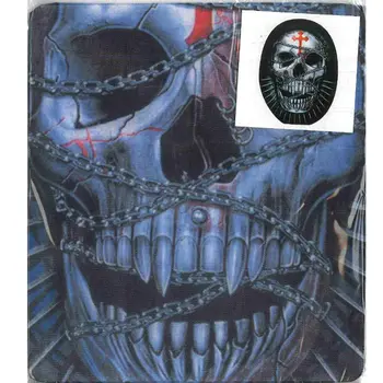 Mesh Mask Skull with Chains