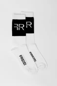 Jacquard Knitted Crew Socks