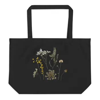 Large organic tote bag Design by HadiArts