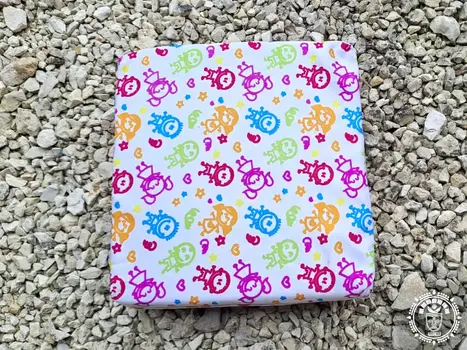 Hamac bébé macramé taupe