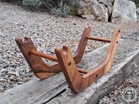 Hamac pour chat écru/gris perlé + support en bois