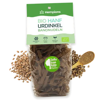 Bio Hanf Urdinkel Bandnudeln