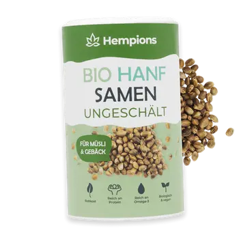 Bio Hanfsamen ungeschält