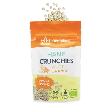Bio Hanf Crunchies White Orange