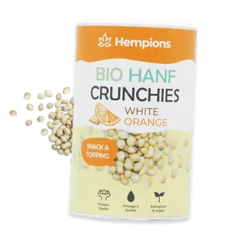 Bio Hanf Crunchies White Orange