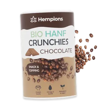 Bio Hanf Crunchies Chocolate