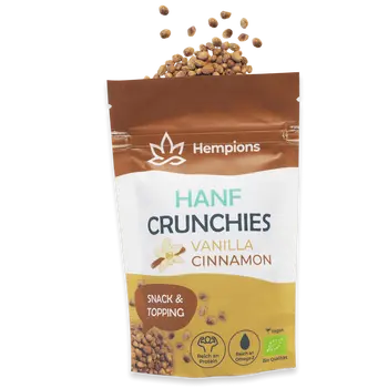 Bio Hanf Crunchies Vanilla Cinnamon