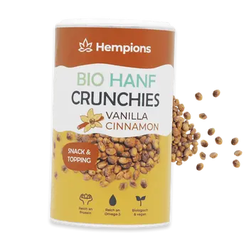 Bio Hanf Crunchies Vanilla Cinnamon