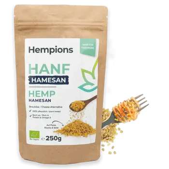 Bio Hanf Hamesan – vegane Streukäse-Alternative
