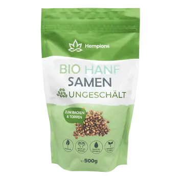 Bio Hanfsamen ungeschält