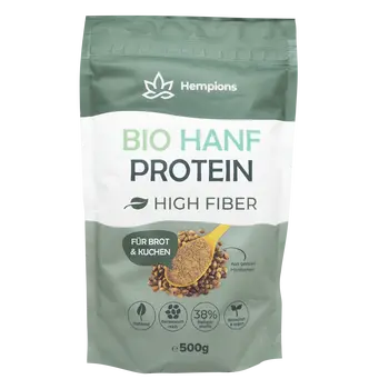Bio Hanfprotein High Fiber