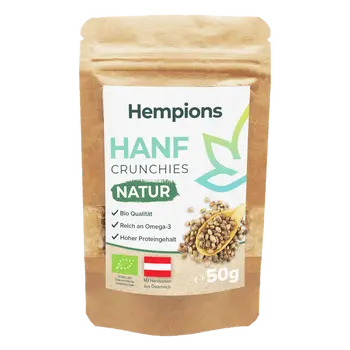 Bio Hanf Crunchies Natur