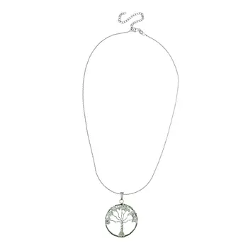 Tree of Life Gemstone Necklace
