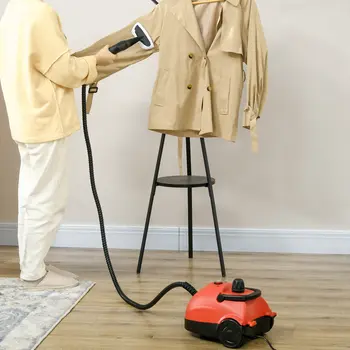 Portable Steam Cleaner for Chemical Free Cleaning, 3.5bar Multi-purpose Steamer w/ 13 Pieces Accessory, Steam Mop for Kitchen by HOMCOM