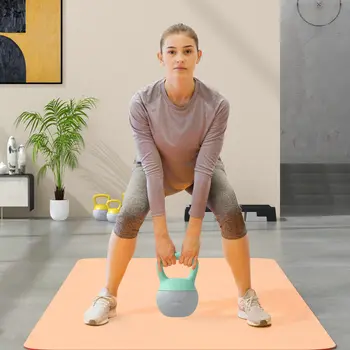 6KG Kettlebell, Soft Kettle Bell with Non-Slip Handle for Home Gym Weight Lifting and Strength Training | SPORTNOW