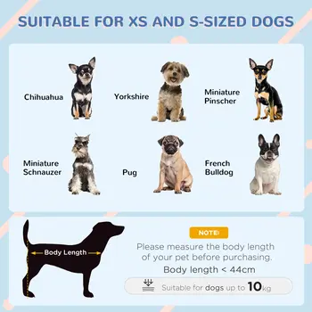 Plastic Dog Kennel with Windows, for Garden Patio, Miniature and Small Dogs, 80 x 69 x 76cm - Grey | PawHut