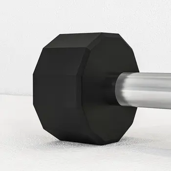 2 x 4kg Dumbbells Weights Set with 12-Sided Shape and Non-Slip Grip for Men Women Home Gym Workout by SPORTNOW