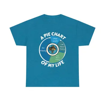 A PIE CHART OF MY LIFE - Unisex Heavy Cotton Tee
