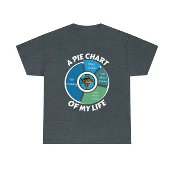 A PIE CHART OF MY LIFE - Unisex Heavy Cotton Tee