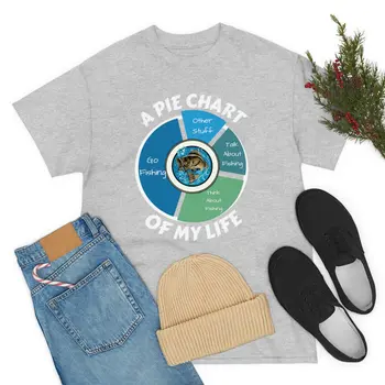 A PIE CHART OF MY LIFE - Unisex Heavy Cotton Tee
