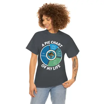 A PIE CHART OF MY LIFE - Unisex Heavy Cotton Tee