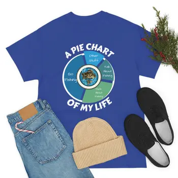 A PIE CHART OF MY LIFE - Unisex Heavy Cotton Tee