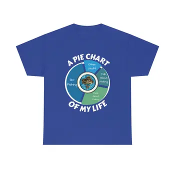 A PIE CHART OF MY LIFE - Unisex Heavy Cotton Tee