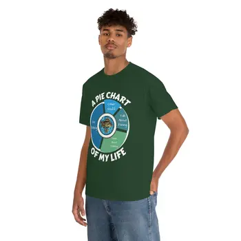 A PIE CHART OF MY LIFE - Unisex Heavy Cotton Tee