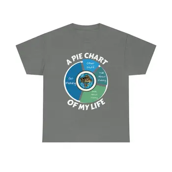 A PIE CHART OF MY LIFE - Unisex Heavy Cotton Tee