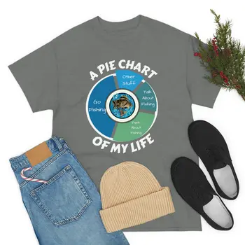 A PIE CHART OF MY LIFE - Unisex Heavy Cotton Tee
