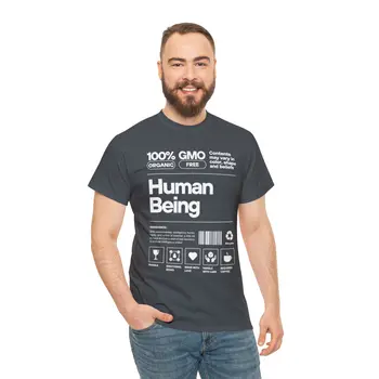 100% Human Being - Best Selling Unisex Heavy Cotton Tee