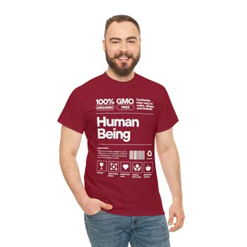 100% Human Being - Best Selling Unisex Heavy Cotton Tee