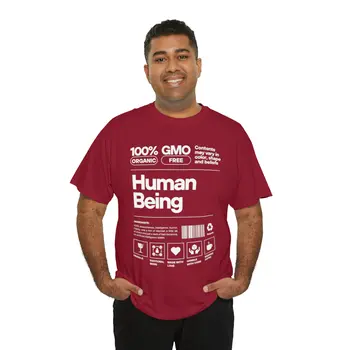 100% Human Being - Best Selling Unisex Heavy Cotton Tee