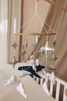 Handmade astronaut mobile